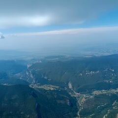Flugwegposition um 12:19:08: Aufgenommen in der Nähe von Arrondissement de Grenoble, Frankreich in 2948 Meter